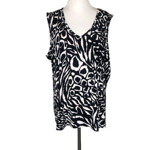 Plus Size 2x Ladies Sleeveless Blouse by Susan GraveR